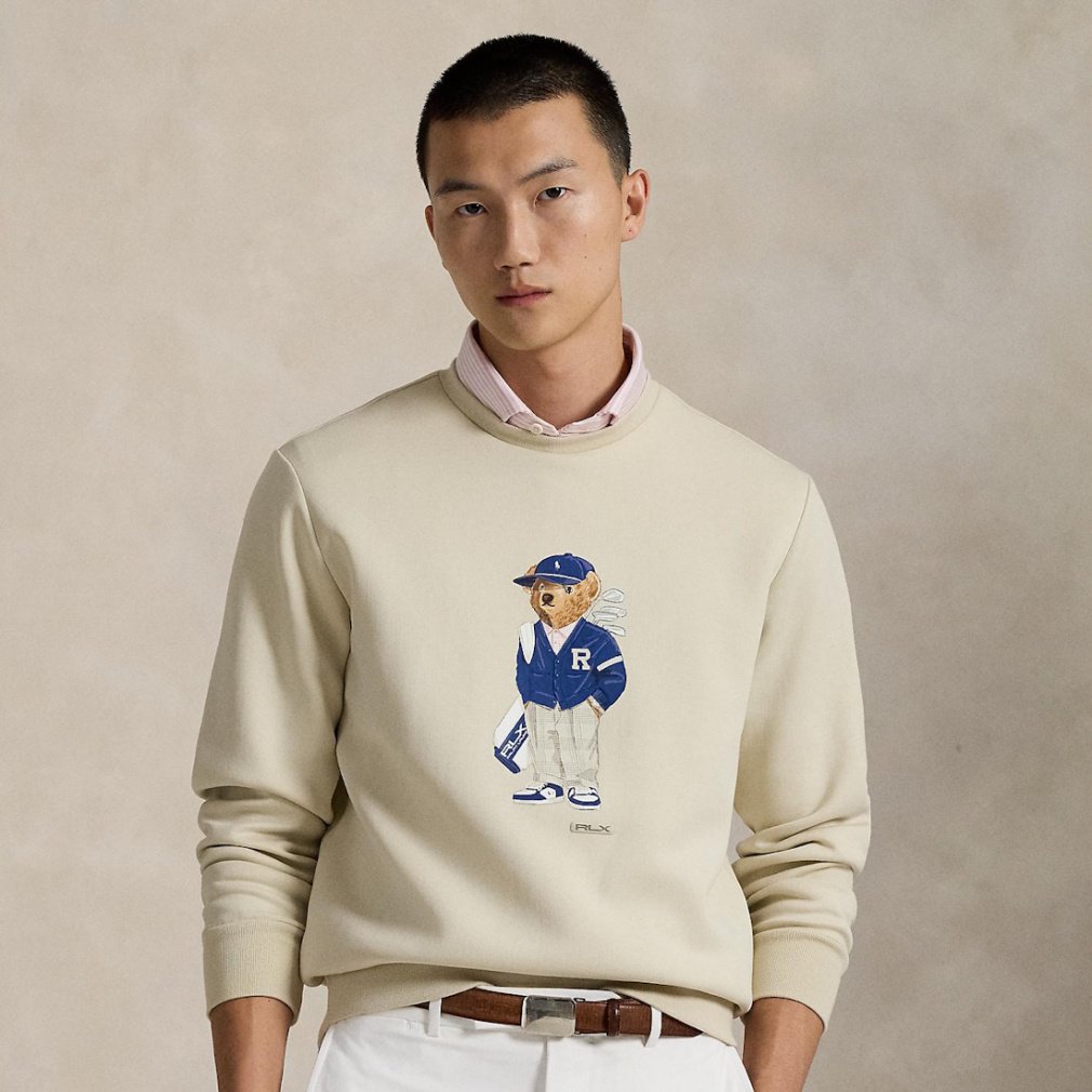 ラルフローレン ゴルフウェア 長袖トレーナー 秋 冬 Polo ベア パフォーマンス スウェットシャツ (FW25-2127) メンズ RALPH LAUREN