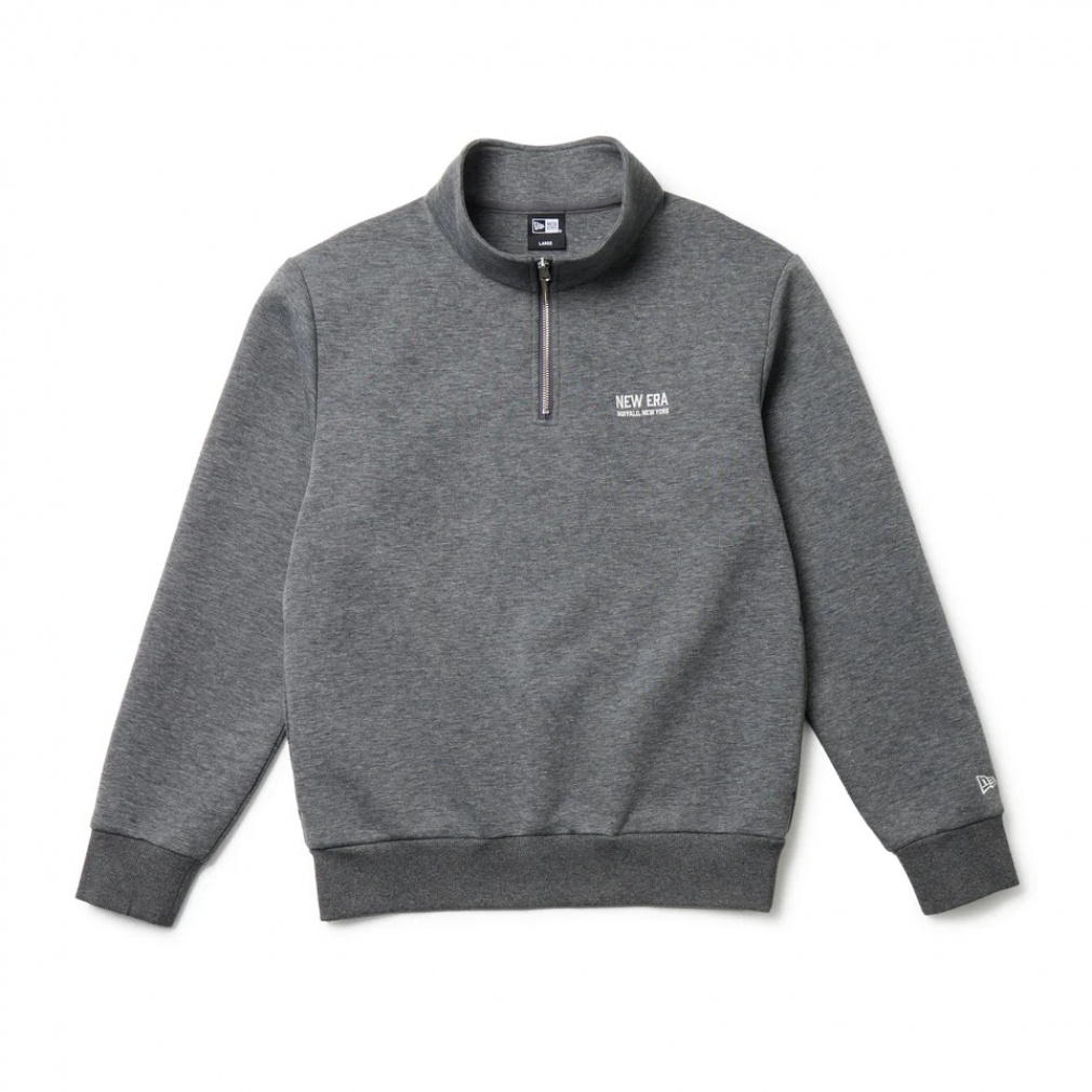 �j���[�G�� �S���t�E�F�A �����g���[�i�[ �H �~ GF TECH SWEAT HALF ZIP PO DGRY (14669836) �����Y NEW ERA