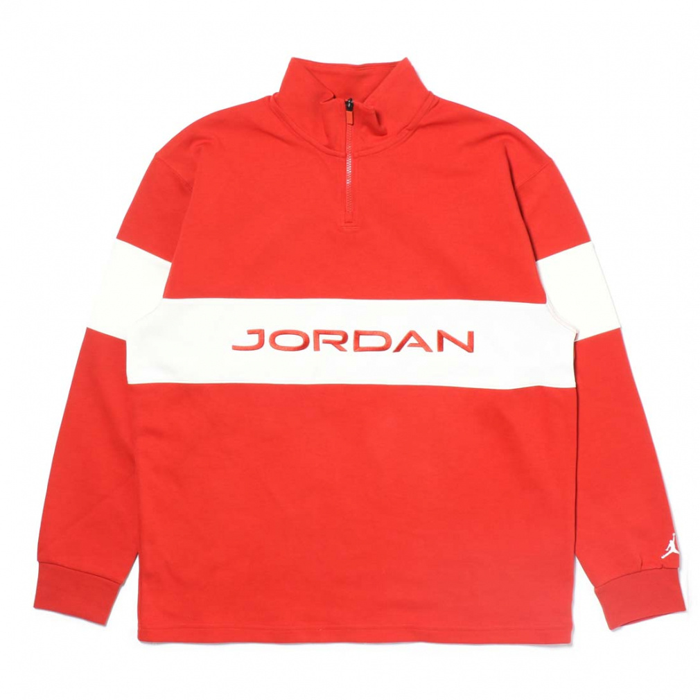 ジョーダン ゴルフウェア 長袖トレーナー 秋 冬 Dri-FIT 1/4ジップ