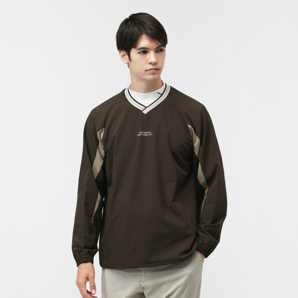 T^f[Yj[[NVeB StEFA g[i[ H ~ STORM FLEECE LS Pull Over (BGM65170) Y SATURDAYS NEW YORK CITY