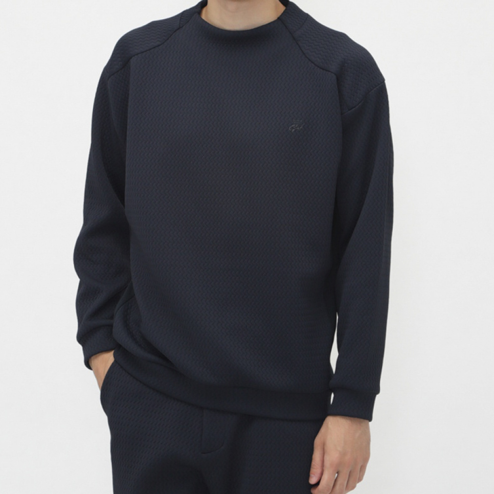 ユナイテッドアローズ ゴルフウェア 長袖トレーナー 秋 冬 UAG MB KNIT CN (UAGM-24218) メンズ UNITED ARROWS