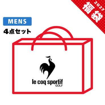 福袋 2027 le coq sportif GOLF メンズ 4点セット