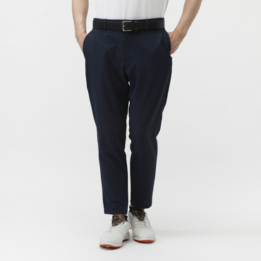 Seersucker cropped pants BGS15070