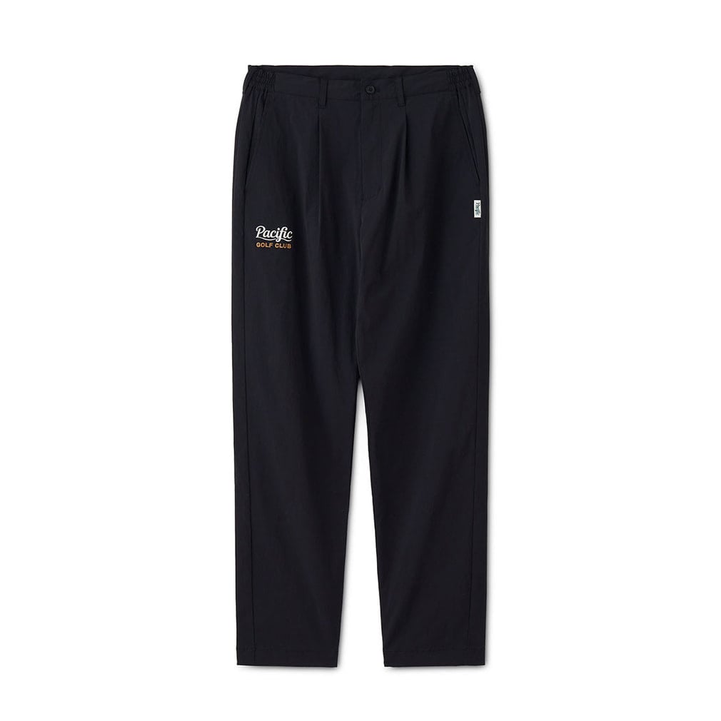 pacific GOLF CLUBゴルフパンツ ブラック メンズ パシフィックゴルフクラブ ゴルフウェア スラックス 秋 冬 LEG PACIFIC
