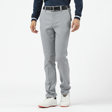多ポケット ストレッチ 千鳥柄 テーパードパンツ TR-1P1632NT