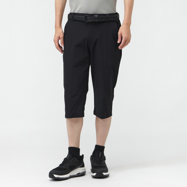 4wayストレッチカプリパンツ TR-1P1925CAP(ブラック-M)