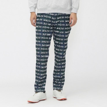 ドビー二重織り裏起毛 テーパードパンツ 2624231019(グリーン-M)