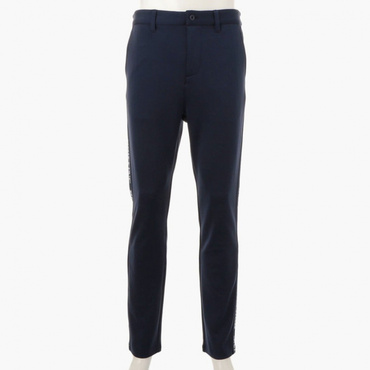 MS SIDE LOGO LINE SLIM PANTS(ネイビー-M)