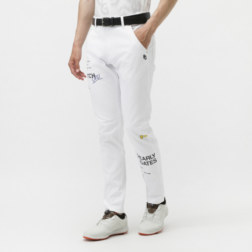 パーリーゲイツ ゴルフウェア スラックス 春 夏 ストレッチ綾目ドビー