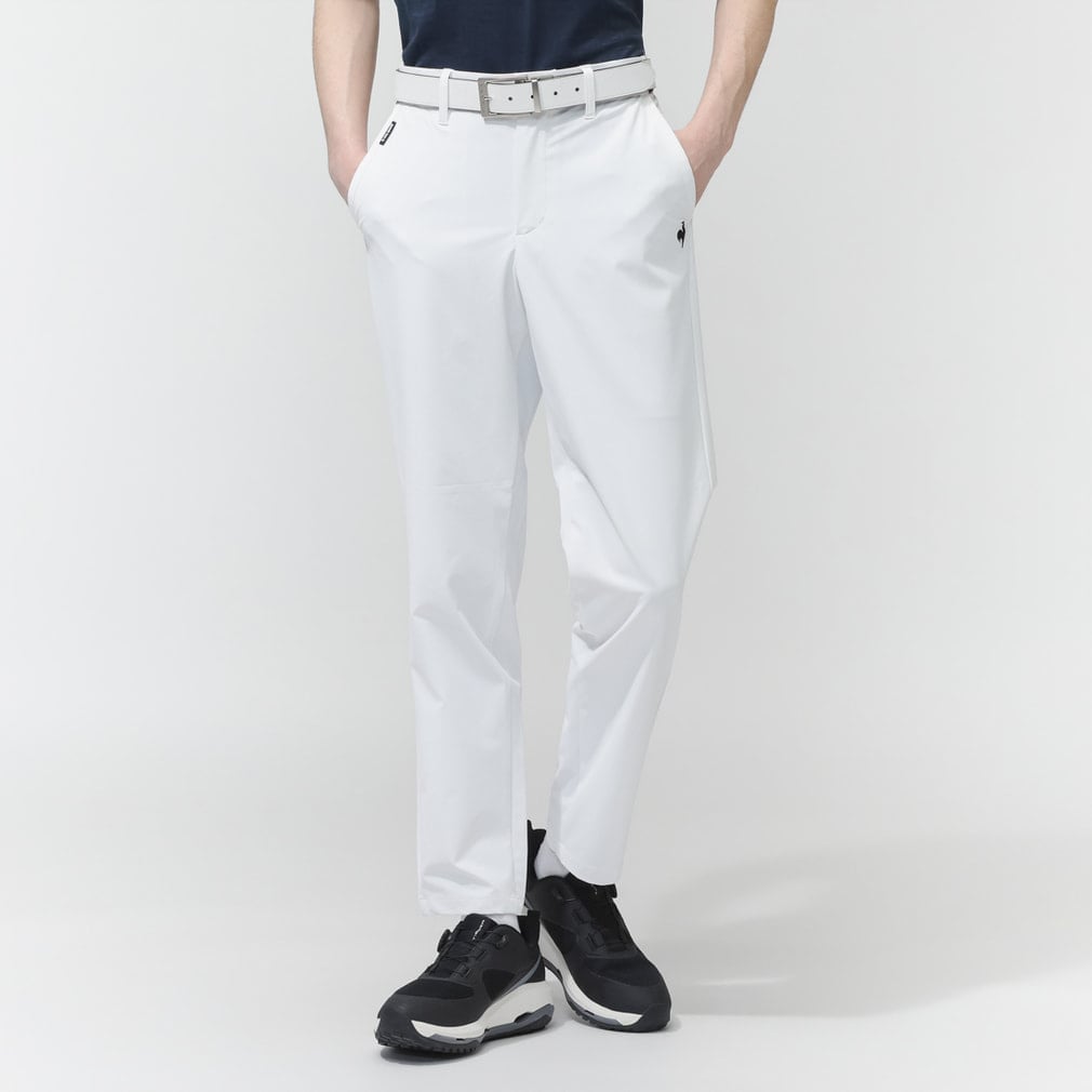 大幅値下げADMIARL GOLF ジャケットとパンツセット Mサイズ ホワイト ルコックスポルティフ ゴルフ ゴルフウェア スラックス 春 夏 ウエスト