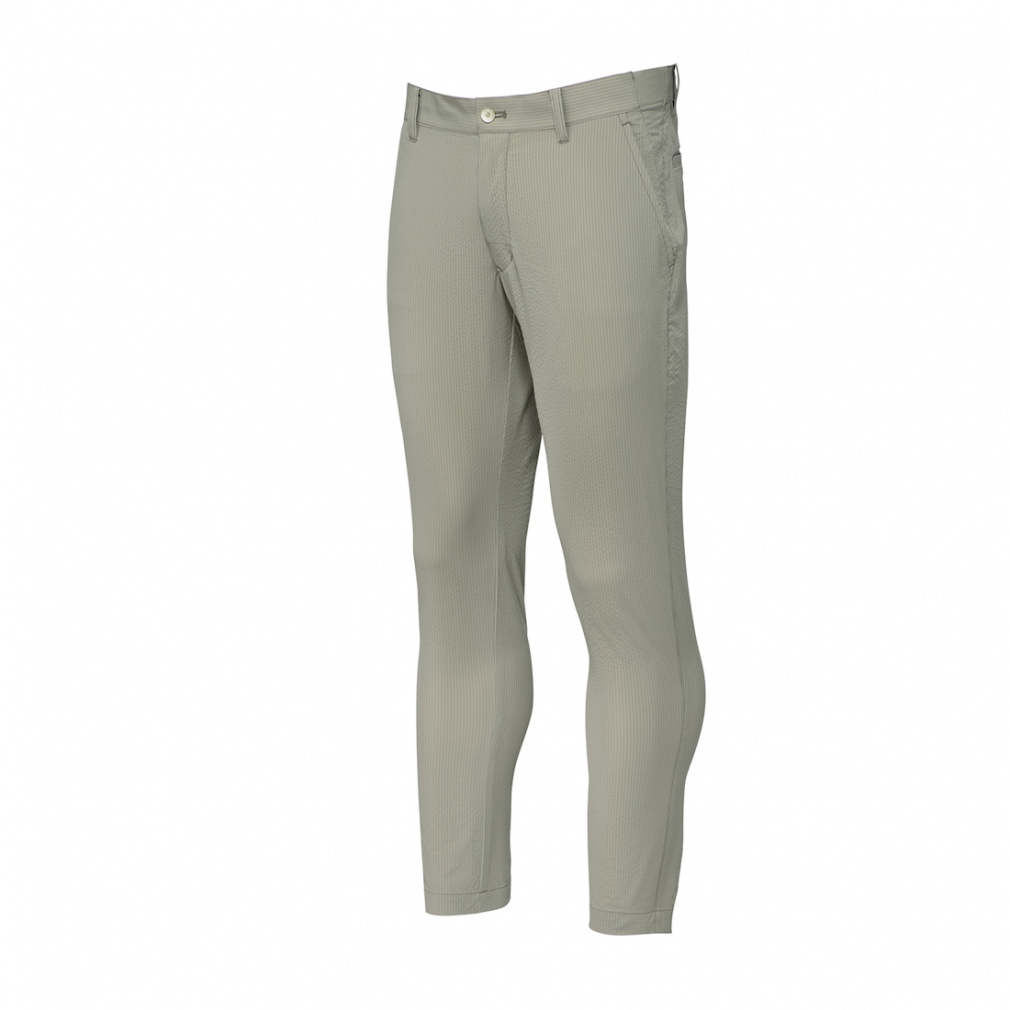 シアサッカー撥水パンツ TMPMP166J 6665905047(カーキ-S)