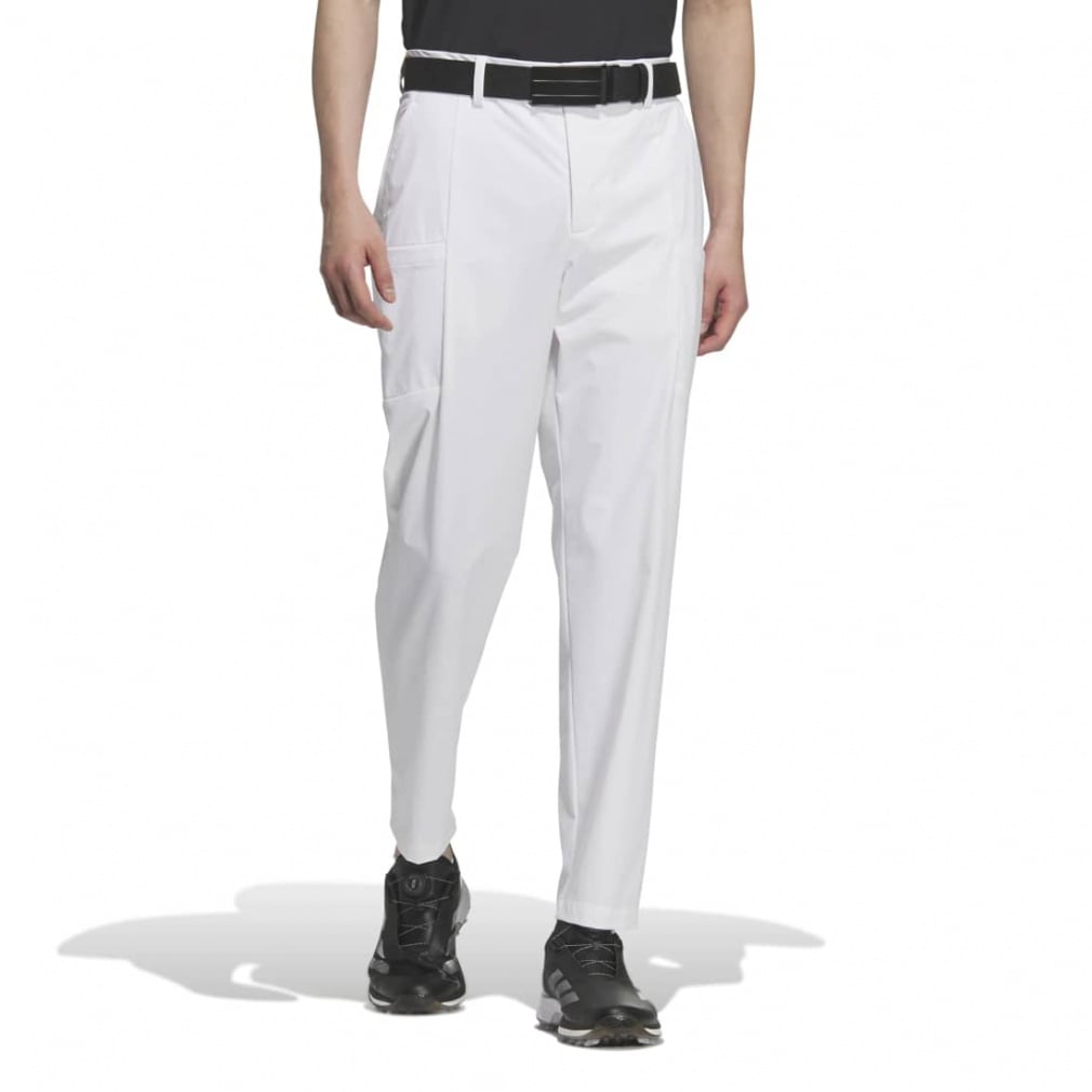 接触冷感 撥水 アンクルパンツ IH228(ホワイト-73cm)