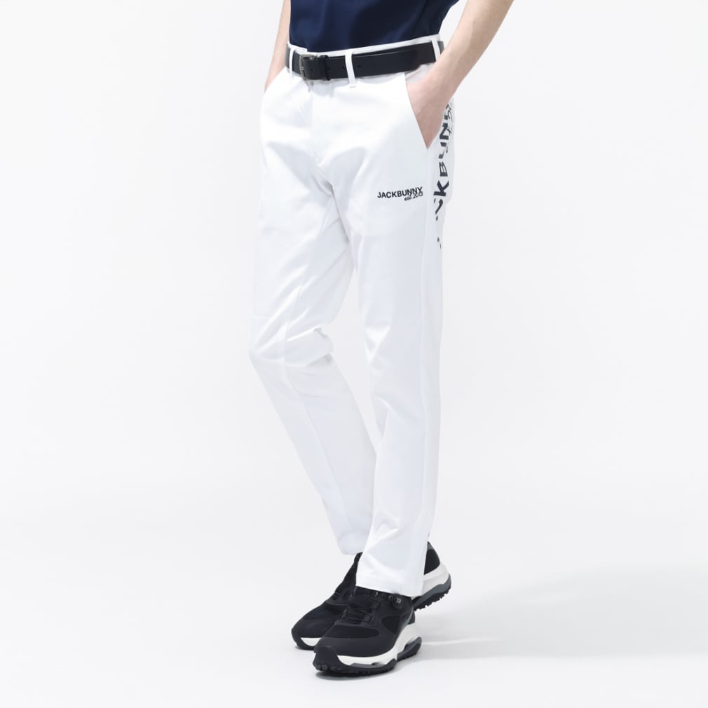 ストレッチツイル ロングパンツ 2626131133(ホワイト-M)