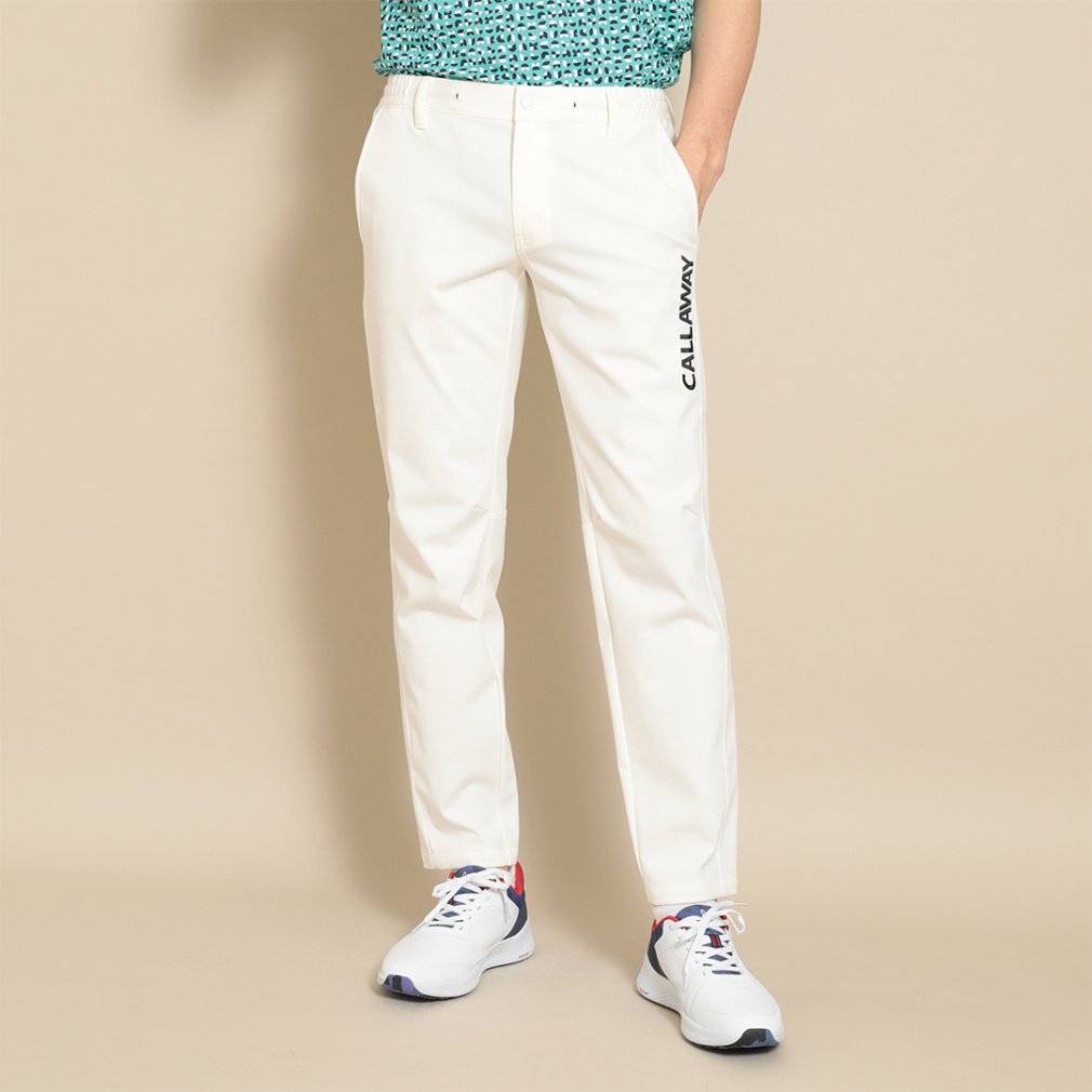キャロウェイ☆ウエストが伸びるホワイトパンツ Callaway（キャロウェイ） レディース ゴルフ ロングパンツ 8WAY