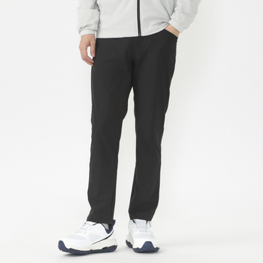 クロップドテーパードパンツ TR-1P1994NT(ブラック-3XL　メンズ)