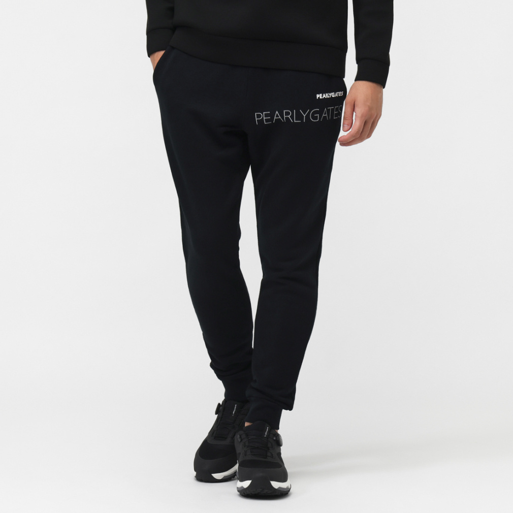 パーリーゲイツ ゴルフウェア スラックス 秋 冬 ジグザグ裏毛JQ