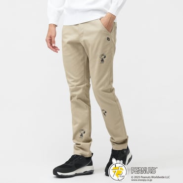 SNOOPY コーマ×フレックス 5ポケットパンツ 0535231037