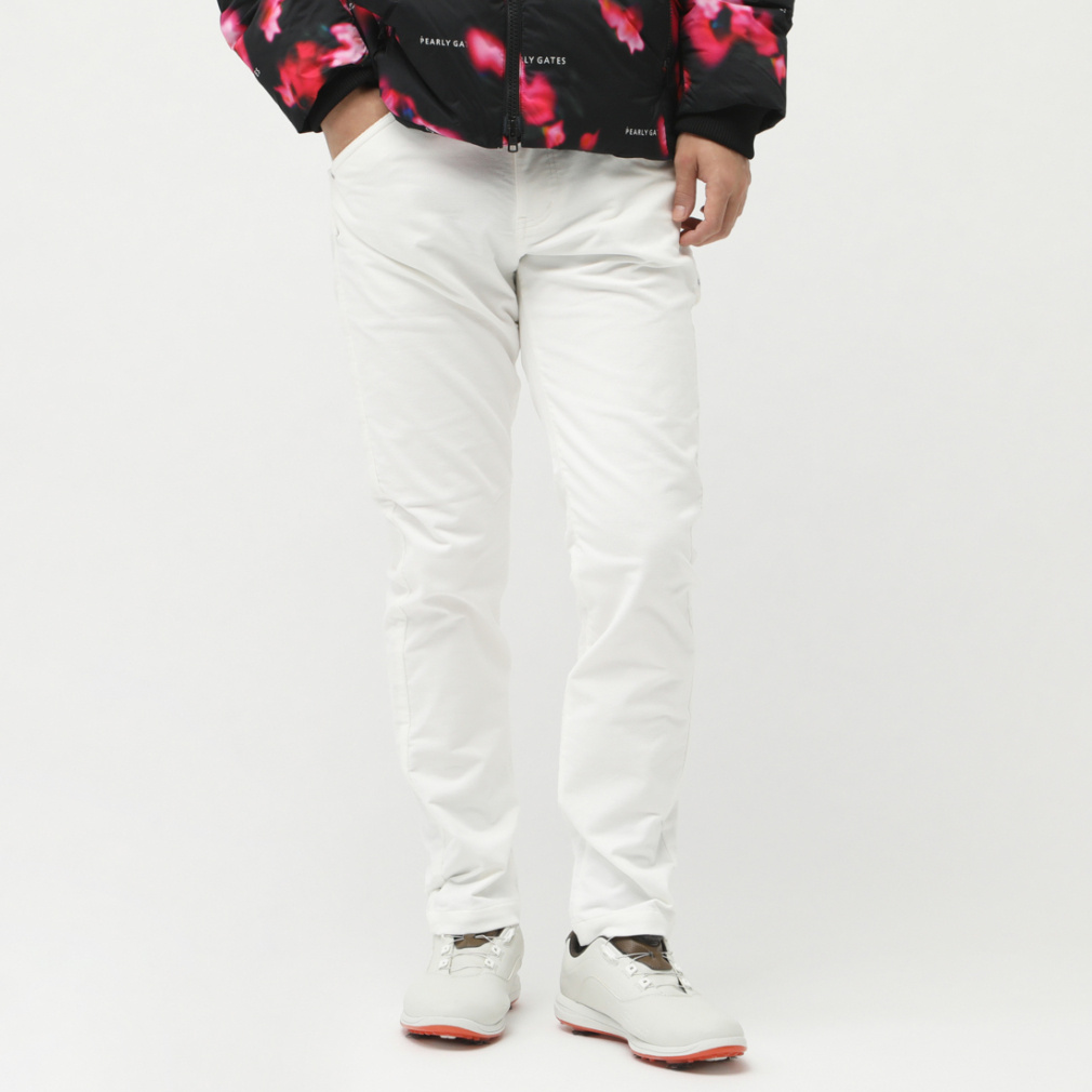 パーリーゲイツ ゴルフウェア スラックス 秋 冬 C/Peストレッチカルゼ表起毛 (0534231125) メンズ PEARLY GATES