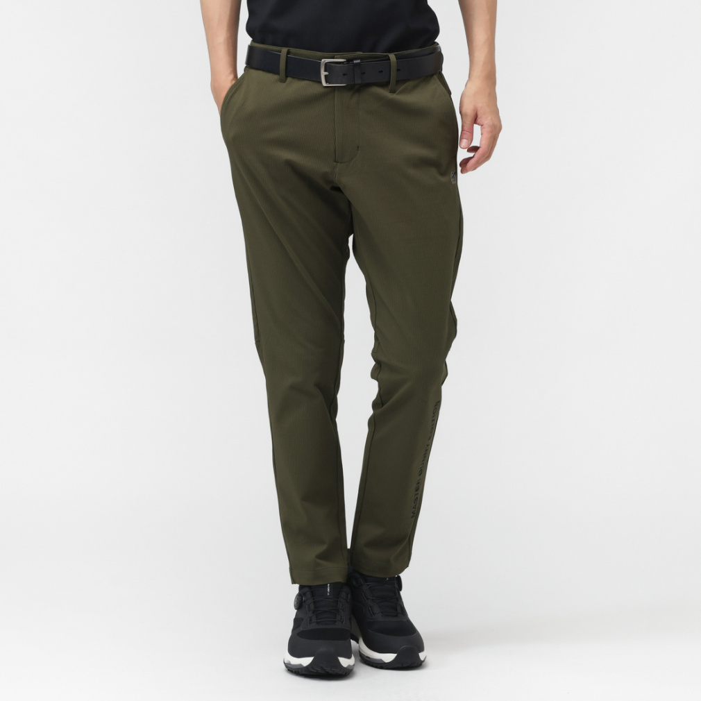 マスターバニーエディション ゴルフウェア スラックス 秋 冬 ストライプサッカー4WAYストレッチ (7585236801) メンズ MASTER BUNNY EDITION