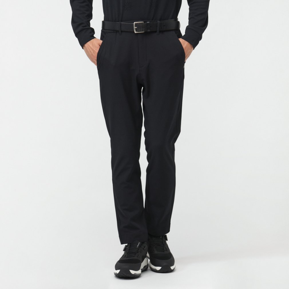 セントアンドリュース ストレッチ ブラック ゴルフパンツ M セントアンドリュース ゴルフウェア ロングパンツ 秋 冬 二重織2WAY