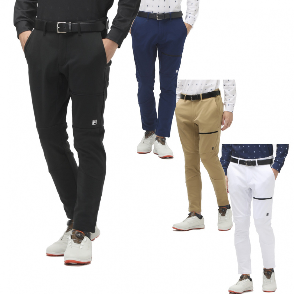 フィラ ゴルフウェア スラックス 秋 冬 テーパードパンツ (783300) メンズ FILA