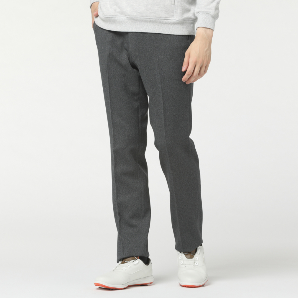 ゴールデンベア ゴルフウェア スラックス 秋 冬 ゴルフスラックス変形ヘリンボン (337551) メンズ GoldenBear