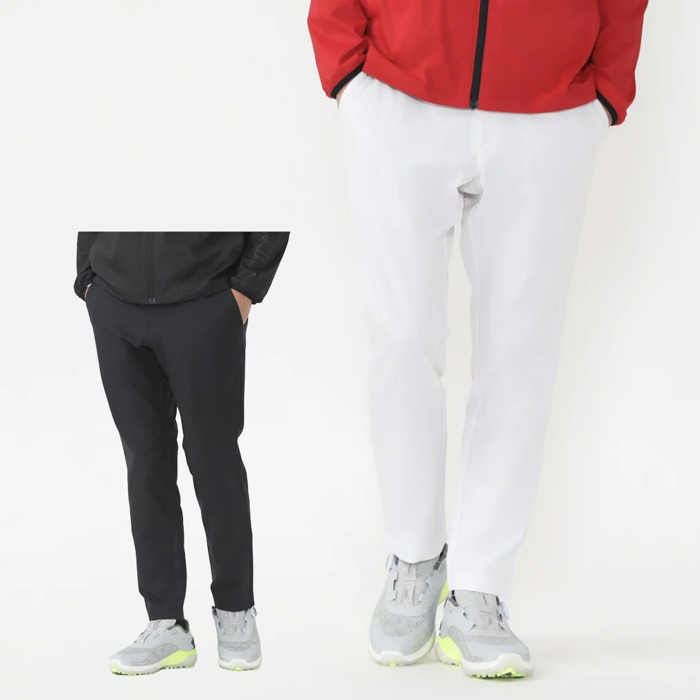 プーマ ゴルフウェア ロングパンツ 秋 冬 ゴルフ ヘムグラフィック レギュラーテーパードパンツ カジュアル (688379) メンズ PUMA ベストセレクト