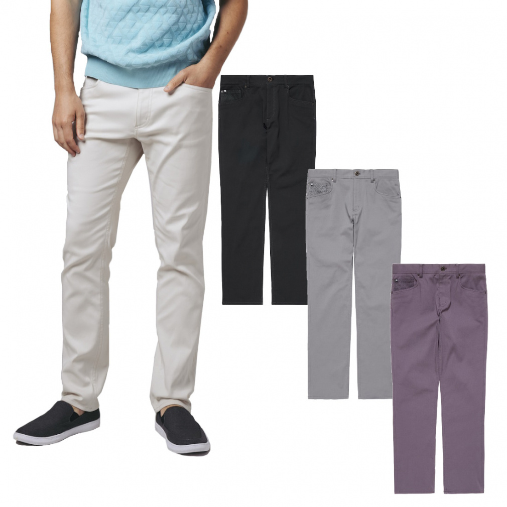 トラヴィスマシュー ゴルフウェア ロングパンツ 秋 冬 5P Long Pants Slim カジュアル (7AI005) メンズ TravisMathew