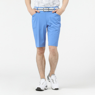 多ポケットツイルショートパンツ(サックスブルー-S)