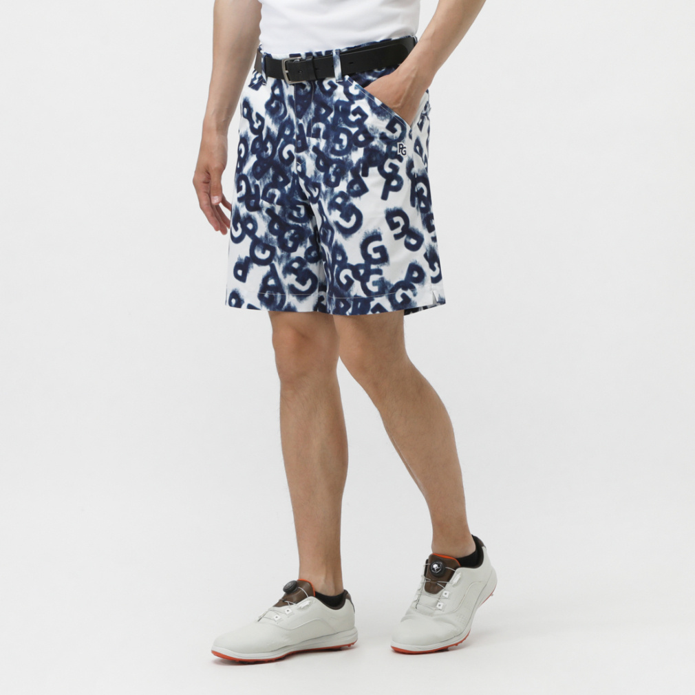 パーリーゲイツ ゴルフウェア ショートパンツ 春 夏 ロゴデニム