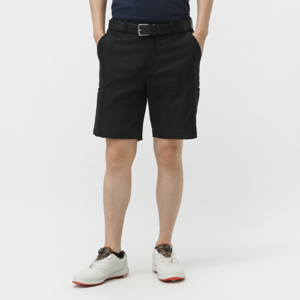 RELAXED SHORT PANT 0125138001(ブラック-M)
