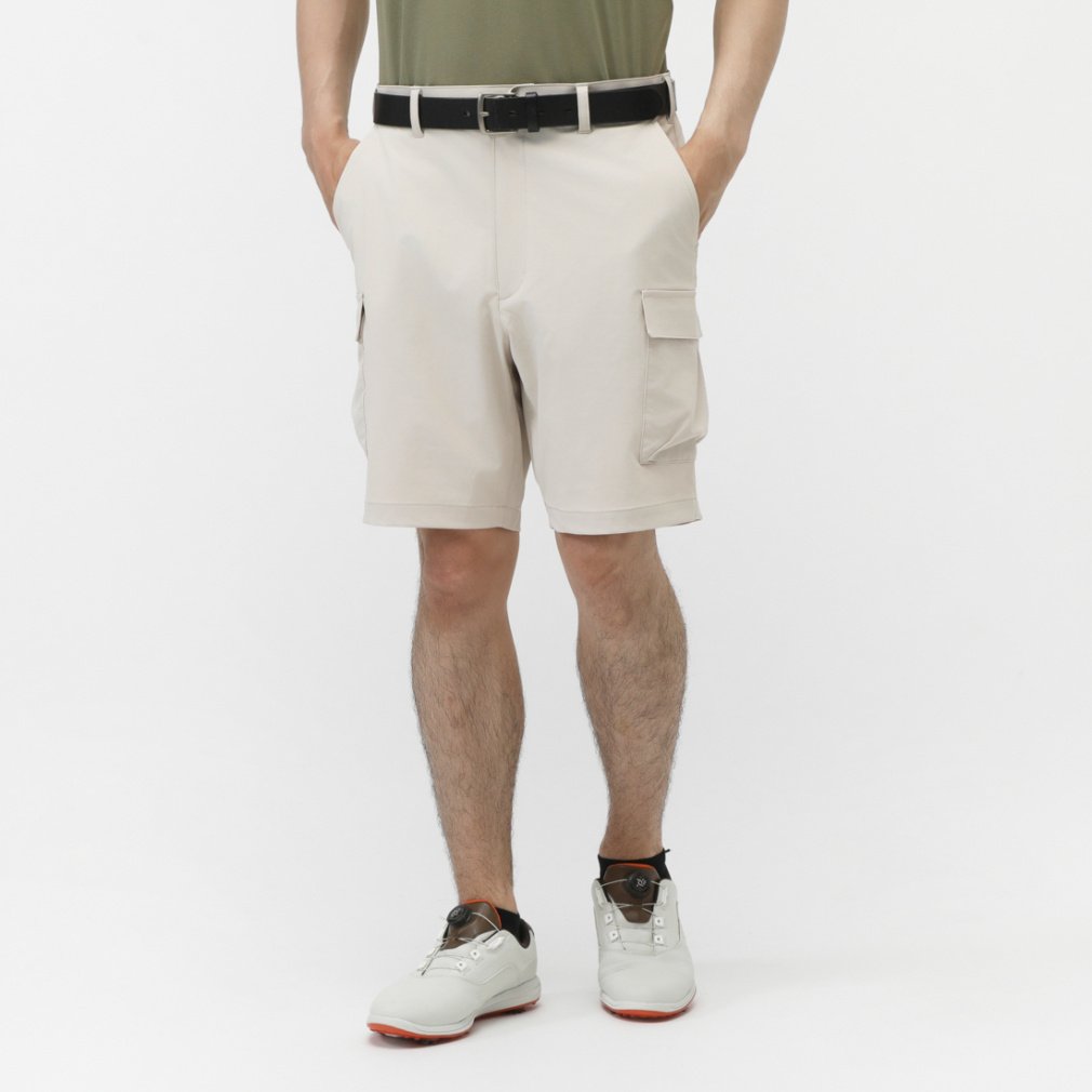 ビームスゴルフ オレンジレーベル チルドライ裾ダブルテーパード