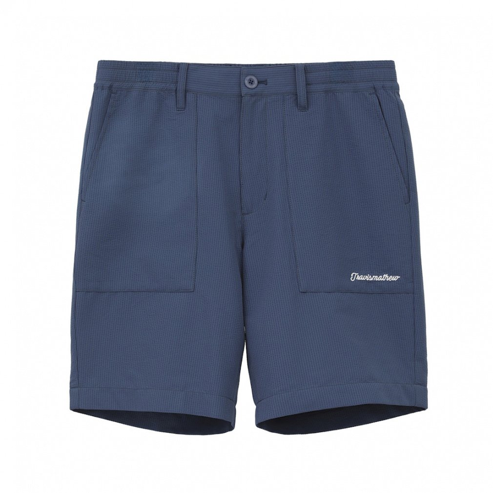 トラヴィスマシュー ゴルフウェア ショートパンツ 春 夏 Seersucker Easy Half Pants (7AL035) メンズ TravisMathew