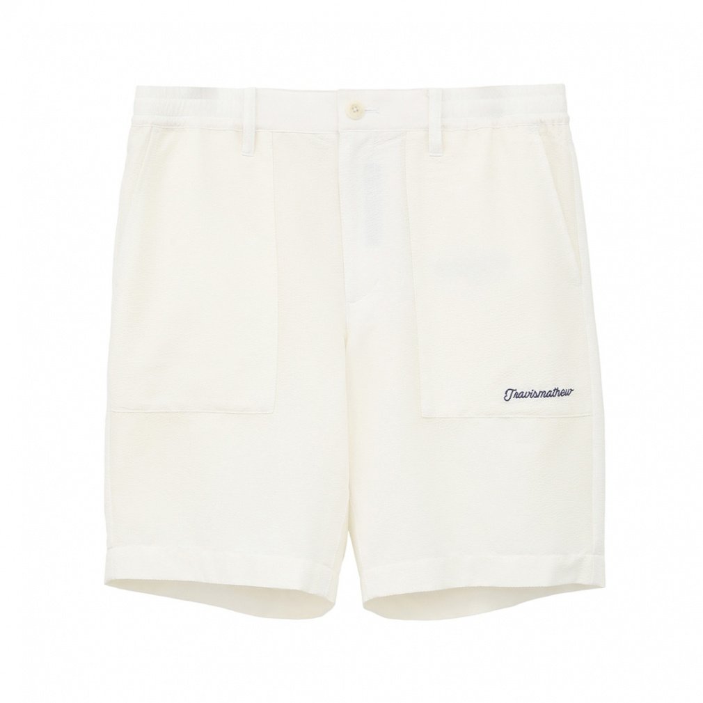 トラヴィスマシュー ゴルフウェア ショートパンツ 春 夏 Seersucker Easy Half Pants (7AL035) メンズ TravisMathew