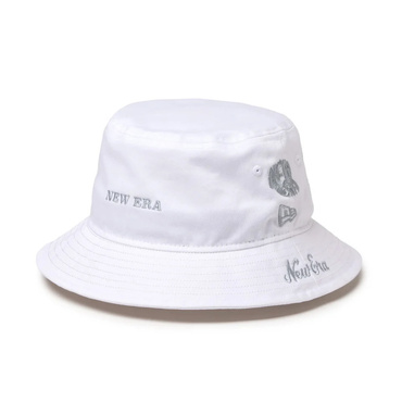 GF BUCKET01 ARCHIVE LOGO WHI GRY 15125290