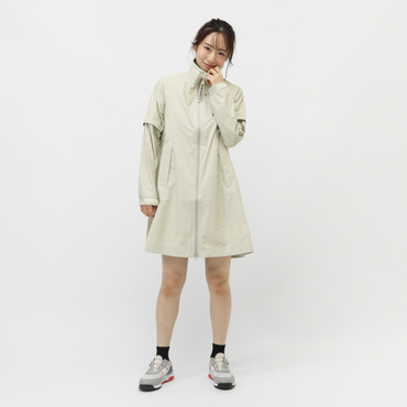 パーリーゲイツ 中綿 裏起毛 タフタ Octa フルジップワンピ ネイビー 新品 パーリーゲイツ 中綿 裏起毛 タフタ Octa フルジップワンピ