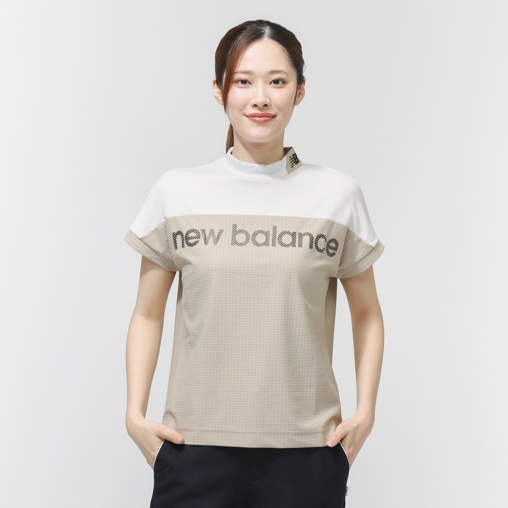 FRENCH SLEEVE MOCK NECK PO 0126166511(ベージュ-M)