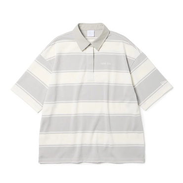 GFW SS RUGBY SHIRT BORDER GRY 14859861