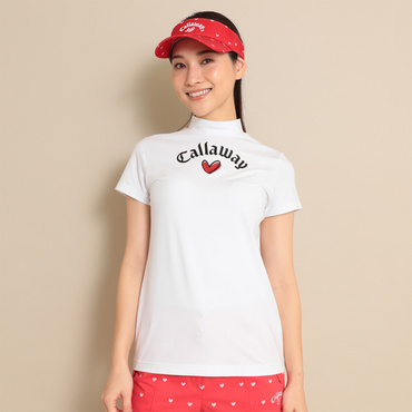 LOVE CALLAWAYプリントモックネック シャツ