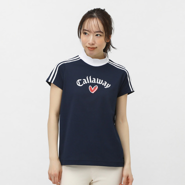 LOVE 半袖モックネックシャツ C25134222