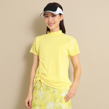 クローズドメッシュモックネックシャツ C24134211