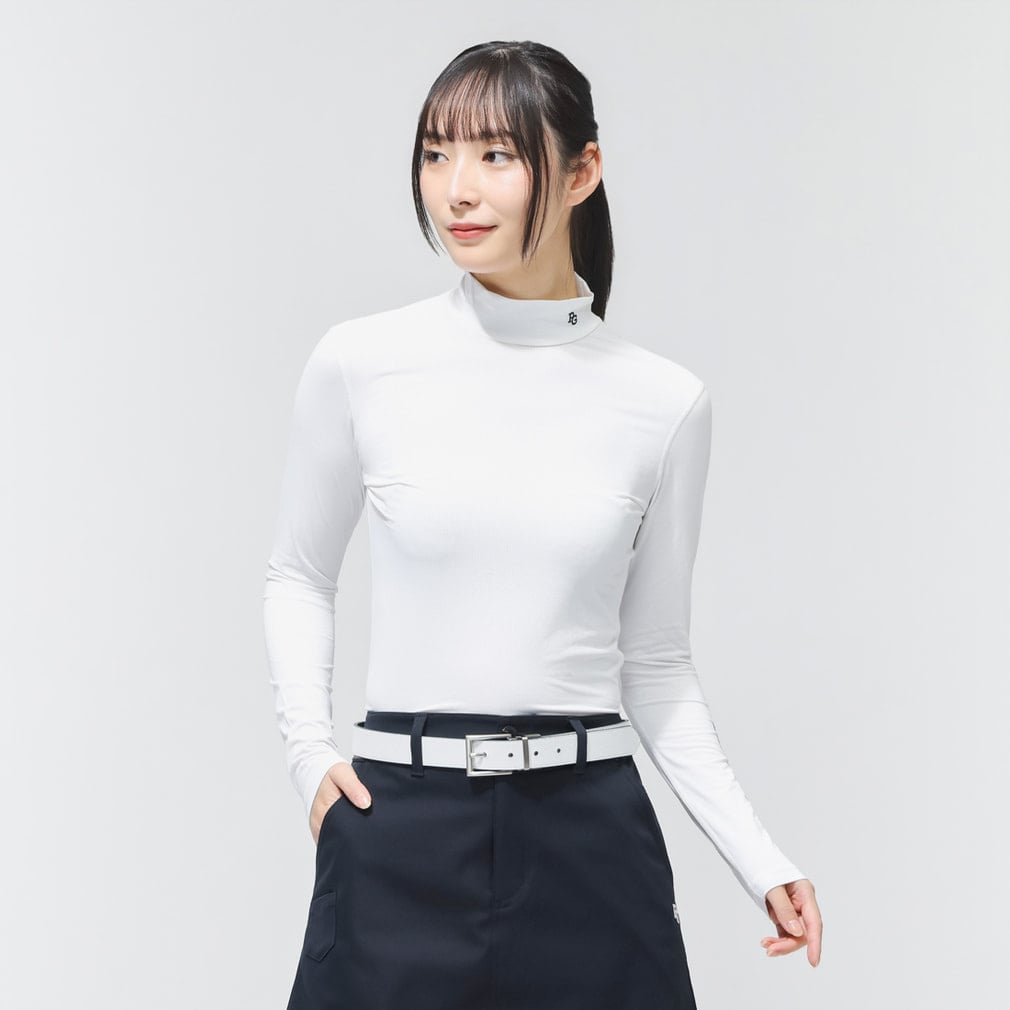 パーリーゲイツ レディース ゴルフウェア 長袖インナーシャツ 春 夏