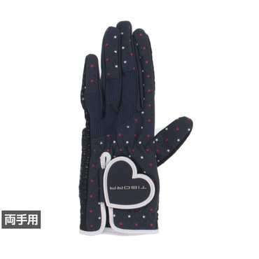 レディス 両手用グローブ 星柄 TR-1G2015LR-S