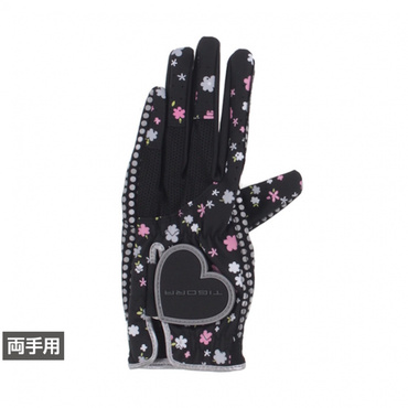 レディス 両手用グローブ 花柄 TR-1G2015LR-F
