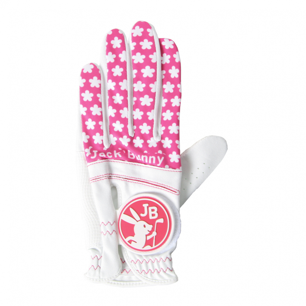 アルペン限定グローブ片手 2625985274(ホワイト×ピンク-S)