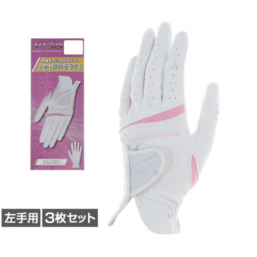 3枚セット XXIO レディスグローブ GGG-X022W 手首長め設計