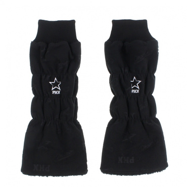 フリースエンボス柄レッグウォーマー 6225283901