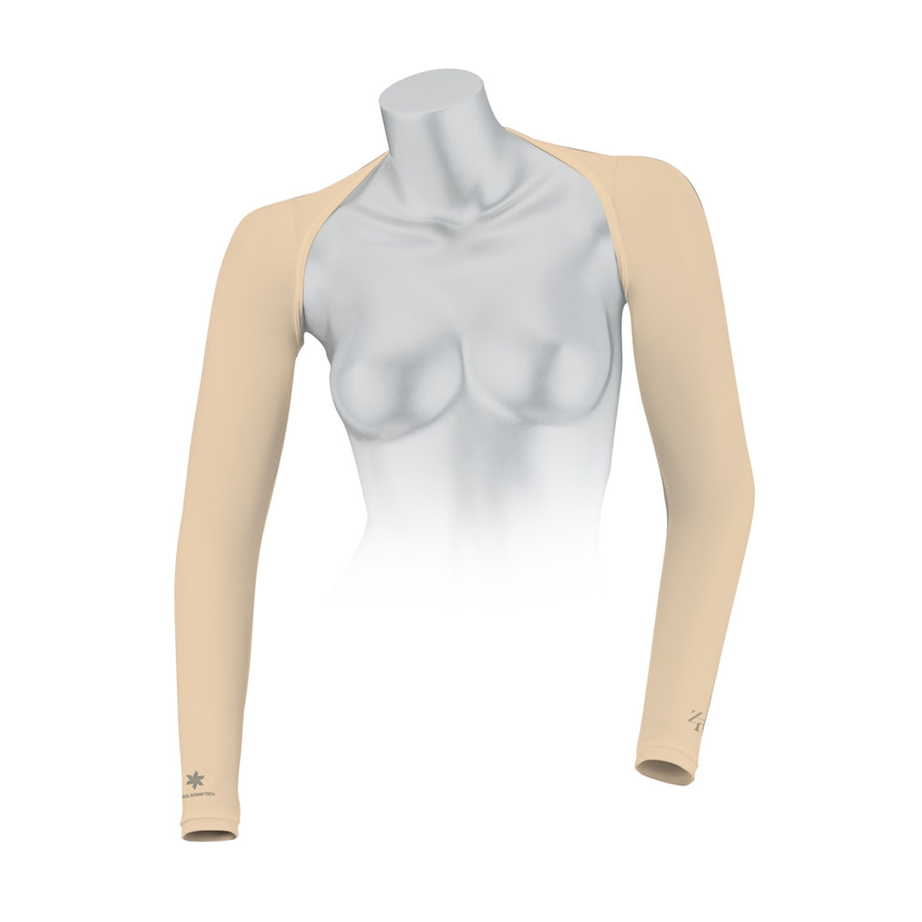 ゼロフィット アイスメッシュ シュラッグ ZEROFIT ICE MESH SHRUG 049(ベージュ-FREE)