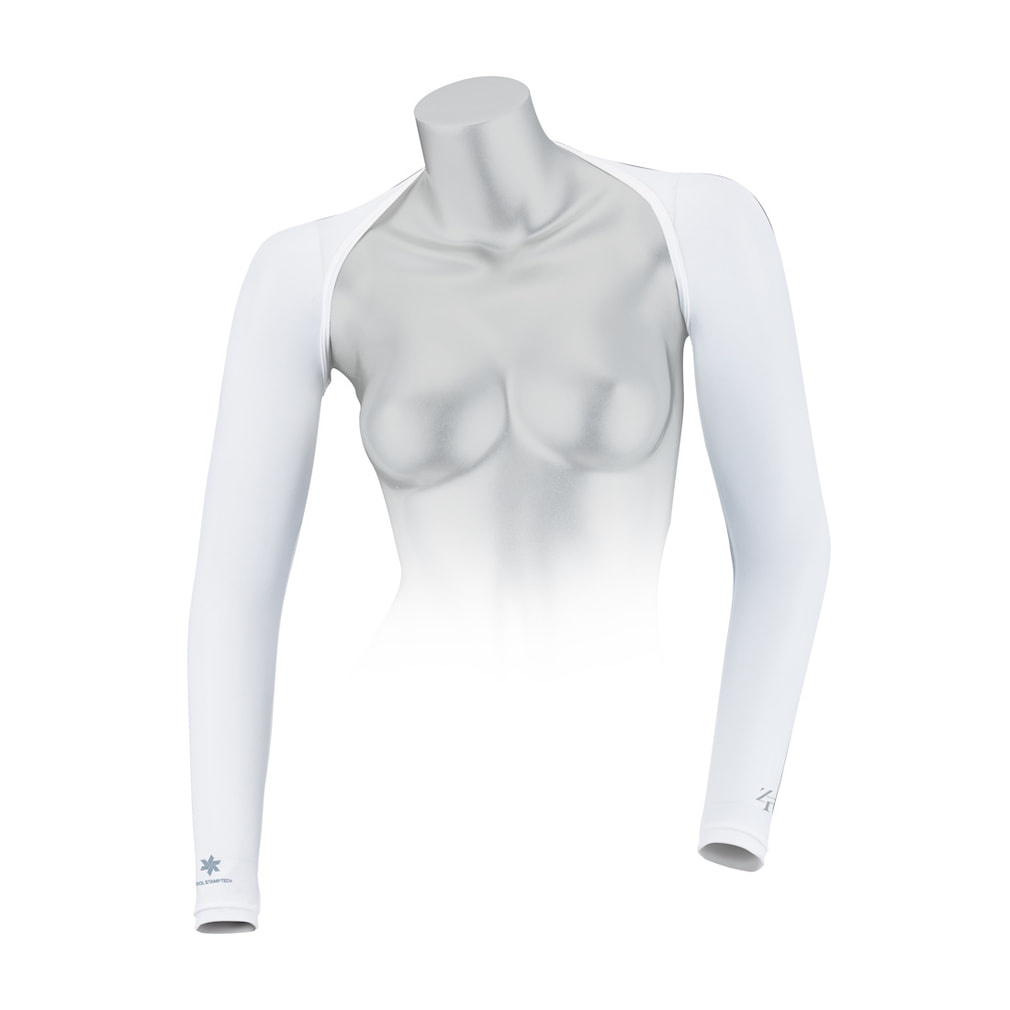 ゼロフィット アイスメッシュ シュラッグ ZEROFIT ICE MESH SHRUG 049(ホワイト-FREE)