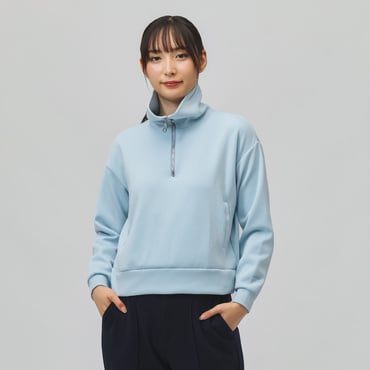 ハーフジップ長袖シャツ TR-1L2506Z